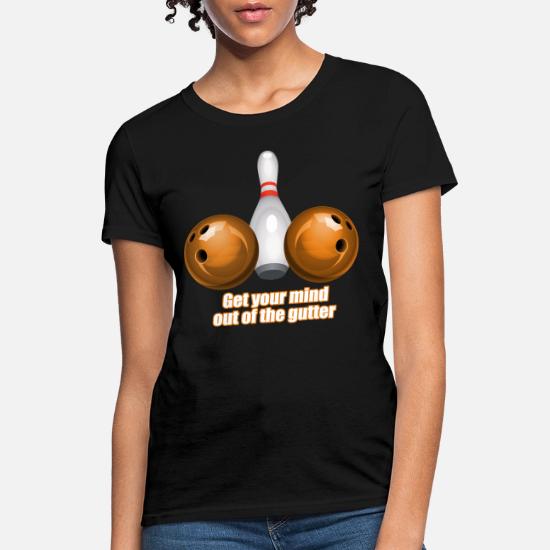 Funny Bowling Shirt Women Mind Out Of 